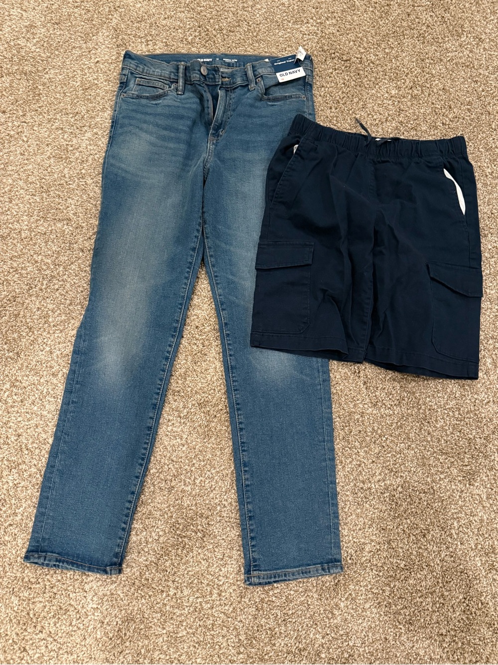 Old Navy boys Blue Jeans and shorts